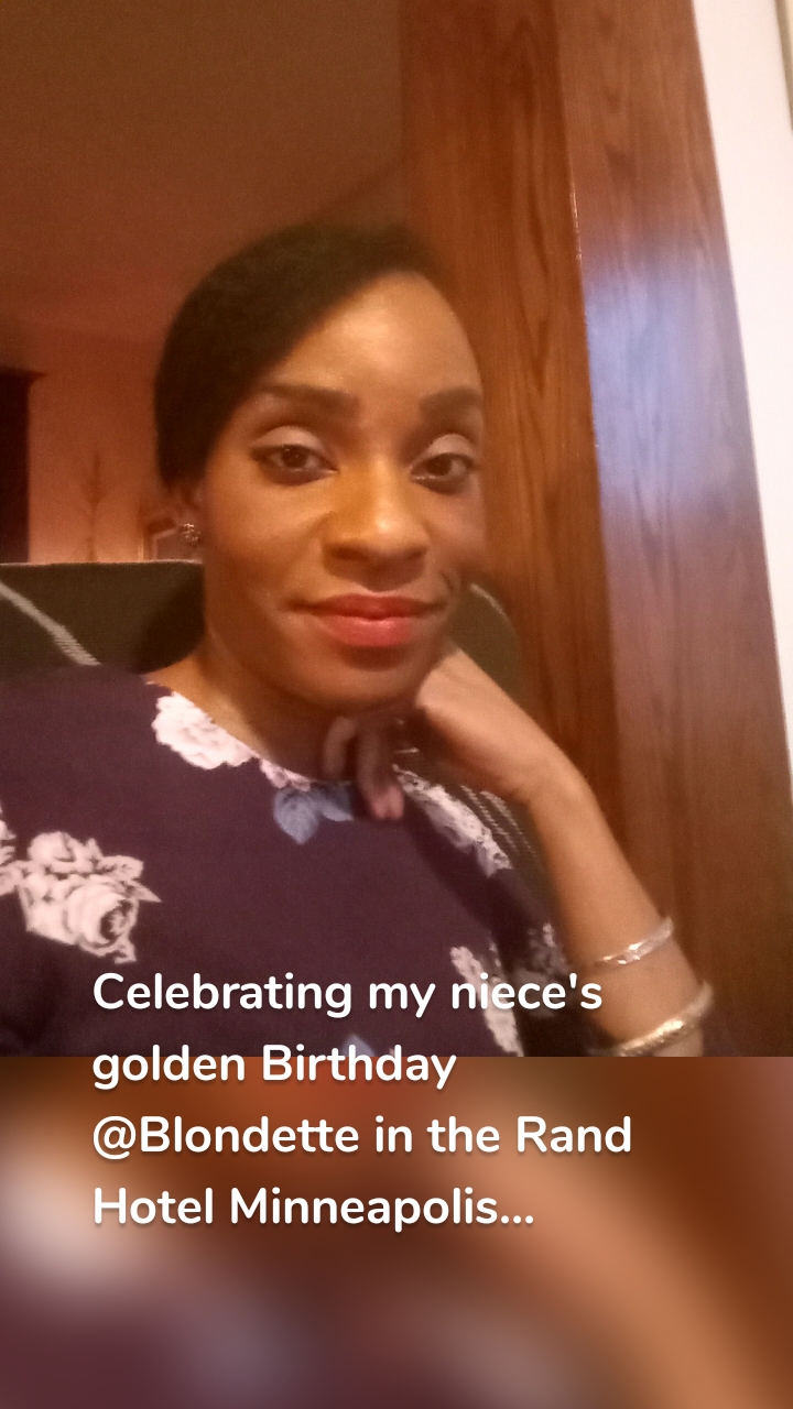 





Celebrating my niece's golden Birthday @Blondette in the Rand Hotel Minneapolis...
